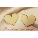  Leseni srčki- 25 kom LESSRC 07 | Shoptok.si