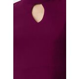 Trendyol Plum Mini Woven Collar Detailed Woven Dress | Shoptok.si