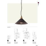  Redo 02-934 - Zidna svetiljka VERNER 1xE27/42W/230V | Eponuda.com