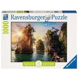 Ravensburger puzzle - tri stene u cheow/ tajland - 1000 delova | ePonuda.com