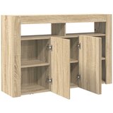  Kreveta Sonoma hrast 116 x 30 x 75 cm Konstruirano drvo | shoptok.hr