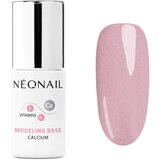 NeoNail Modeling Base Calcium bazni lak za gel nokte s kalcijem nijansa Luminous Pink 7,2 ml | shoptok.hr