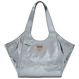 Pinko Ročne torbice TOTE MINI BAG USED META Srebrna Cene