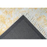 Kayoom TEKAČ 80/150 cm taftano siva, zlate barve | Shoptok.si