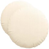  Jastučići za sjedenje 2 pcs Krema Ø50 x 19 cm Kordura tekstil | shoptok.hr