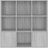 Ormarić za knjige boja sivog hrasta sonome 98 x 30 x 98 cm | shoptok.hr