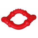 Trixie gumeni prsten igračka za pse 15 cm crvena Cene