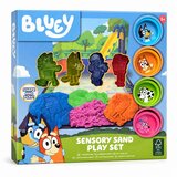 BLUEY kinetični pesek set – 4 barve, 4 modele in podlago za igro Cene