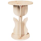  Kava Stol Prirodna 39,5 x 39,5 x 53,5 cm Masivna borovina | shoptok.hr