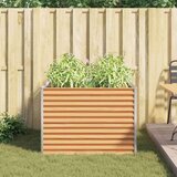  Vrtna visoka greda 98 x 100 x 68 cm Cinkana jeklena, (5000287843) | Shoptok.si