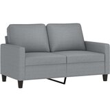  The Living Store Dvosed svetlo siv 120 cm blago - Kavč Dvosed, (21454330) | Shoptok.si