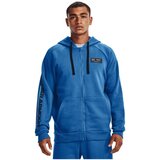 Under Armour Puloverji Rival Fleece Chroma FZ HD Modra | Shoptok.si