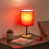  Brilagi - Stona lampa NUBILA WOOD 1xE27/25W/230V hrast/crvena | Eponuda.com