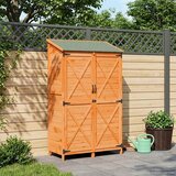  Vrtna Šupa Smeđa 106 x 56 x 176,5 cm Konstruirano drvo | Eponuda.com
