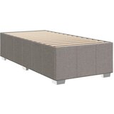 vidaXL Okvir za krevet smeđesivi 100x200 cm od tkanine | shoptok.hr