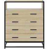  Ormar s ladicama sonoma hrast 70x41x83,5 cm izrađeno drvo | shoptok.hr