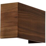 QAZQA Smart wandlamp walnoot hout 24 cm incl. LED - Otan Cene