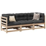  3-dijelni set vrtnih sofa od masivne borovine | shoptok.hr
