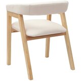  Trpezarijske stolice 2 pcs Prirodna 54 x 57 x 73 cm | shoptok.hr