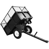 vidaXL Nagibna prikolica za kosilicu nosivost 300 kg | shoptok.hr