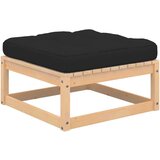  4-dijelna vrtna garnitura od masivne borovine s jastucima | shoptok.hr