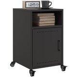 vidaXL Noćni ormarići 2 kom crni 36x39x59 cm čelični Cijene