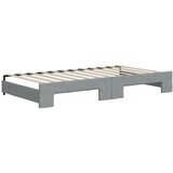  Dnevni krevet na razvlačenje svjetlosivi 100x200 cm od tkanine | shoptok.hr