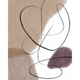 Venture Home poster Lines 30 × 40 cm, bež | shoptok.hr