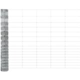 vidaXL Ograja za polje 1.2x25 m Cinkano jeklo | Shoptok.si