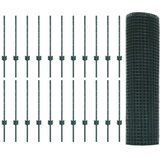  Zatvorena žičana ograda s postovima 50 x 0,6 m Zelena Mreža | shoptok.hr