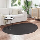  Tepisi Antracit Poliester 120 x 170 cm Tepih za područje Ovalni | shoptok.hr