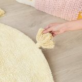 Lorena Canals Žuti periv/ručno rađen pamučan dječji tepih ø100 cm You're My Sunshine – | shoptok.hr