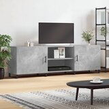 vidaXL TV omarica betonsko siva 150x30x50 cm inženirski les | Shoptok.si