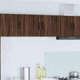 vidaXL Stenska kuhinjska omarica s polico Rjav hrast 80 x 31 x 40 cm | Shoptok.si