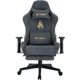 NOBRAND Symino MP ergonomski pisarniški stol Dirkalni sedež 200 kg nosilec Vrtljiv igralni stol z oporo za noge siva, (21957051) | Shoptok.si