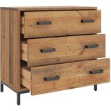 vidaXL Ladičar 75 x 35 x 70 cm od masivne borovine | shoptok.hr