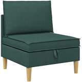  Set namještaja za dnevni boravak 3 pcs Tamnozelena Tkanina | shoptok.hr
