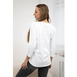 Kesi Blouse with Superior print white | shoptok.hr