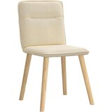  Jedilni stoli 4 kosi krem blago, (21822569) | Shoptok.si