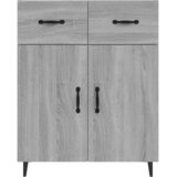  Komoda boja hrasta sonome 69,5 x 34 x 90 cm konstruirano drvo | shoptok.hr