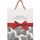  Božićne ukrasne vrećice - Srebrna | shoptok.hr