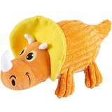 Duvo igračka za pse plišana pliš dino triceratops corduroy Cene
