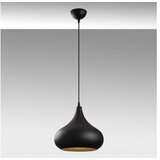 Opviq lights okrugli metalni privjesak, crni | Eponuda.ba