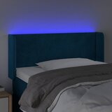  LED uzglavlje tamnoplavo 93x16x78/88 cm baršunasto | Eponuda.com