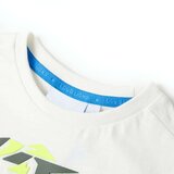  Dječja majica prljavo bijela boja 128 | shoptok.hr