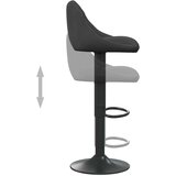  Barski stolčki 2 kosa črn žamet, (20700194) | Shoptok.si