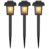 Globo Set solarnih svetilk (3 kosi, črna) | Shoptok.si