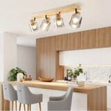  Brilagi - Spot svetlo HYGGE 4xE14/15W/230V drvo/zadimljeno | Eponuda.com