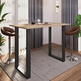 Mömax Barska Miza Xona, Barva Hrasta, Črna, 140x80cm | Shoptok.si