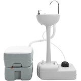  Kamperski WC set 2 pcs Siva 50,5 x 33 x 103 cm | shoptok.hr